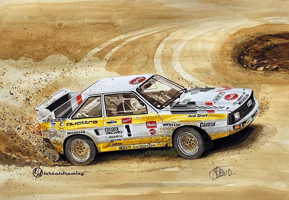 Audi Quattro - Michèle Mouton