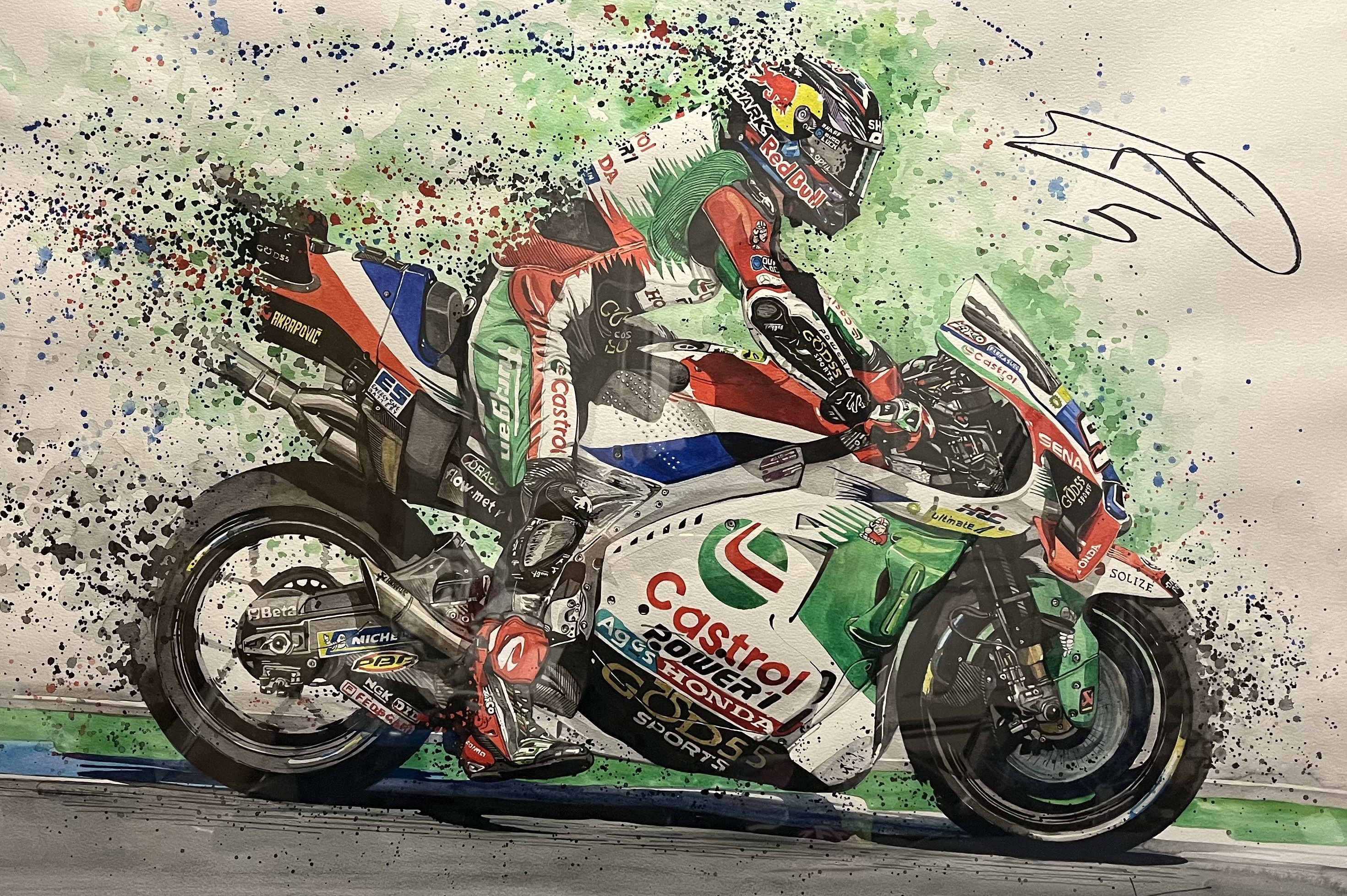 MOTOGP 2026 Johann Zarco "Dédicacée"