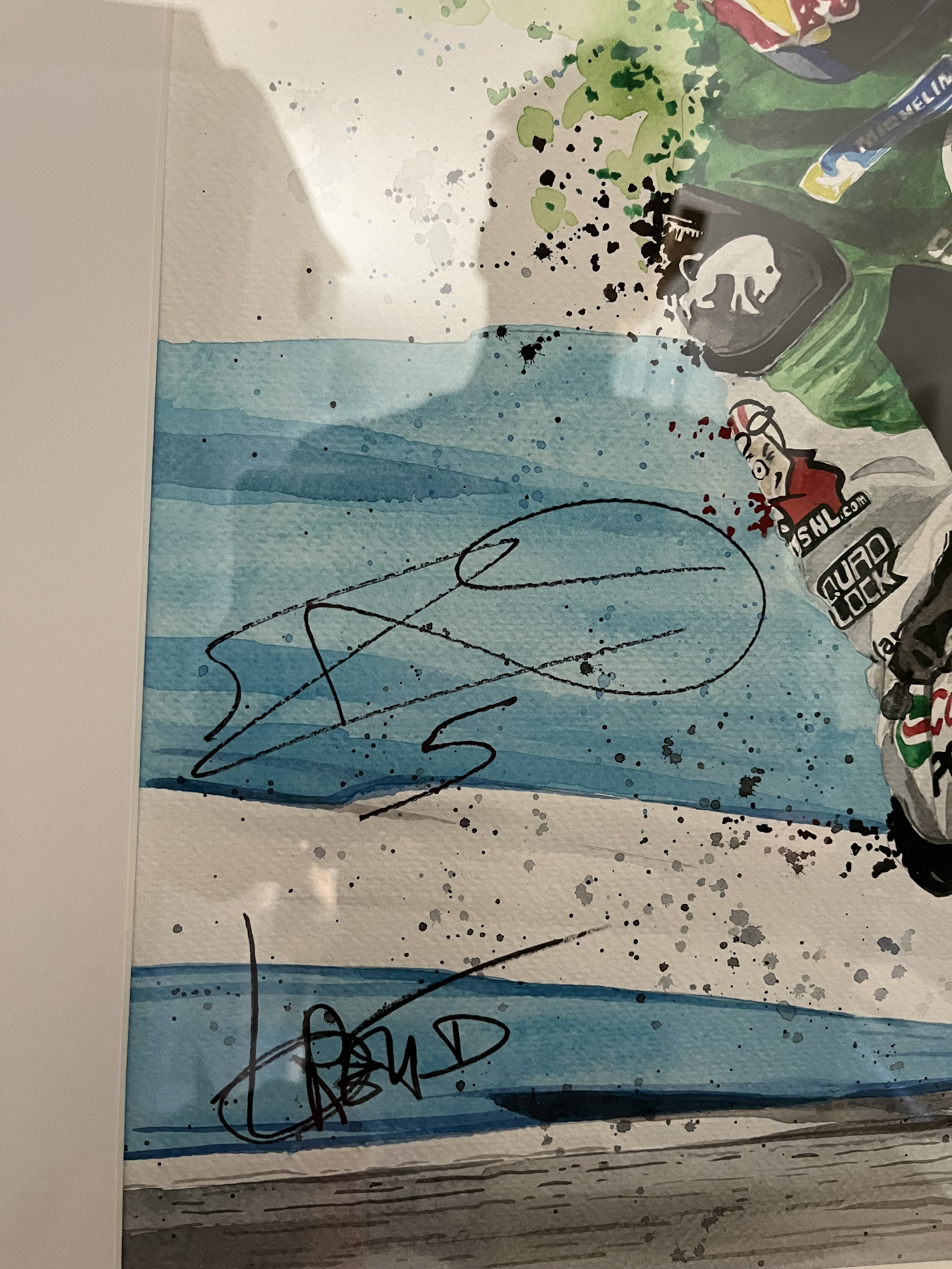 MOTOGP Johann Zarco "Dédicacée"