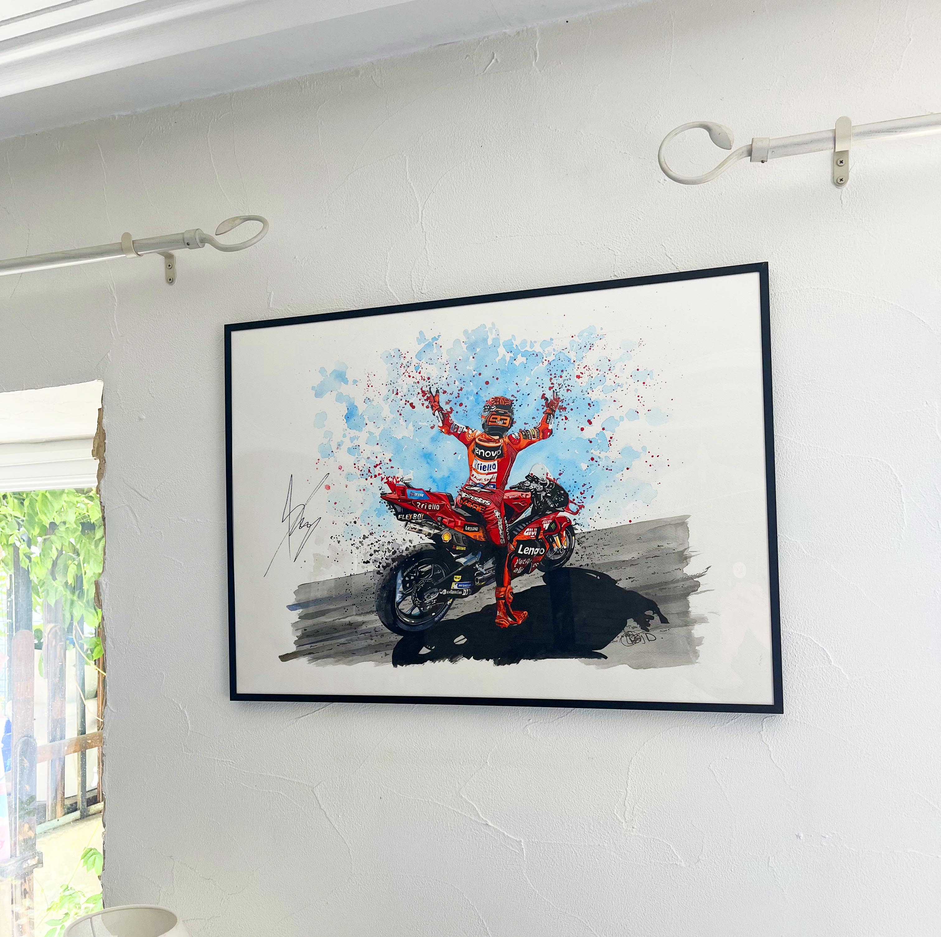 MOTOGP  Marc Marquez "Dédicacée"